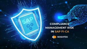 Compliance management risk in SAP FI-CA for high-volume finance operations